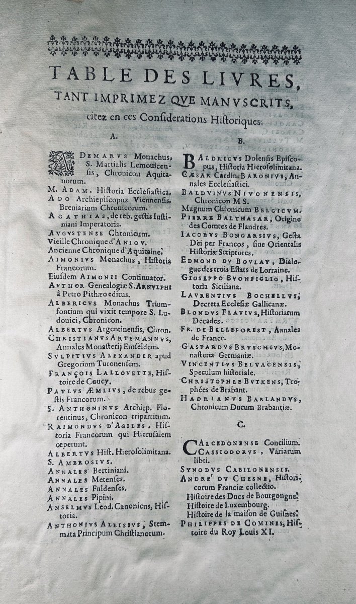 CHANTEREAU-LEFEBVRE - Considérations sur la généalogie de la maison de Lorraine. 1642.-photo-3