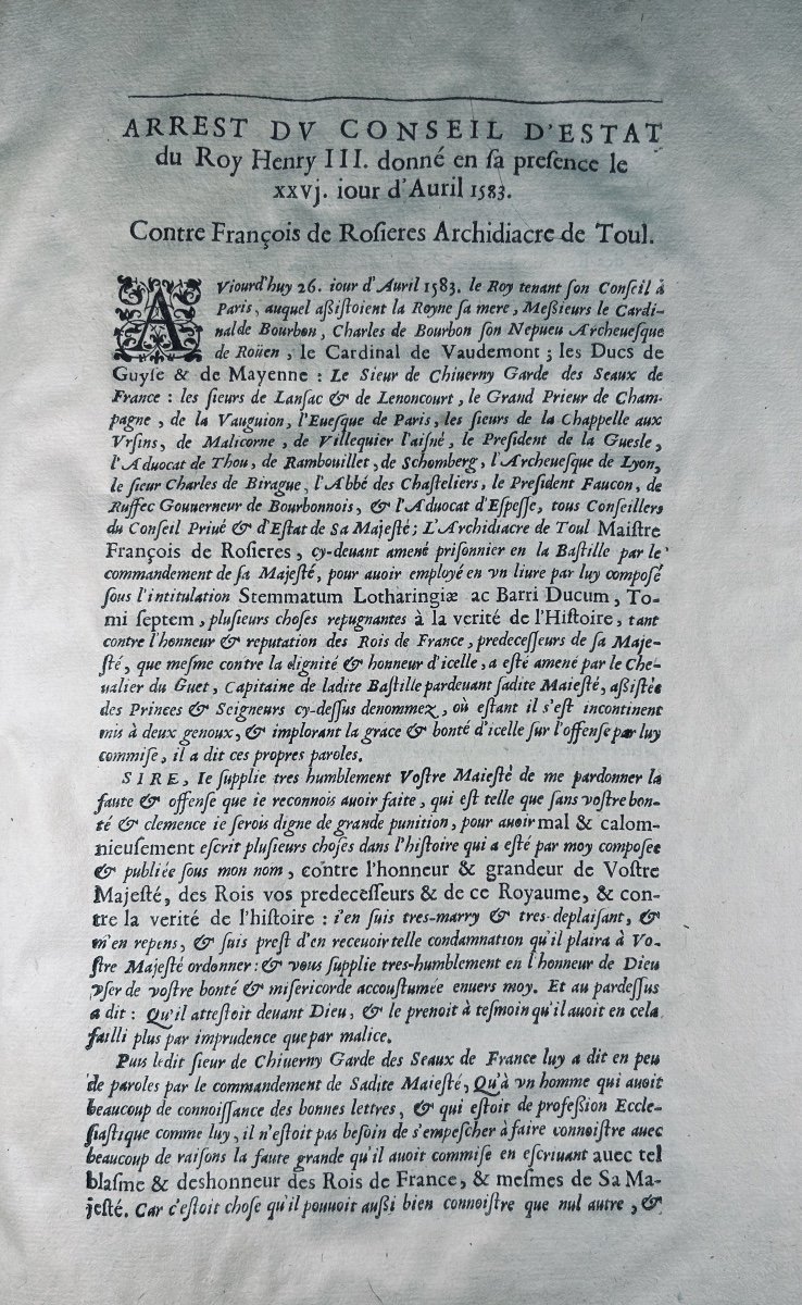 CHANTEREAU-LEFEBVRE - Considérations sur la généalogie de la maison de Lorraine. 1642.-photo-2