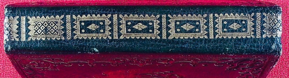 Almanac Of Lorraine And Barrois. Nancy, Chez La Veuve Charlot, 1785, Full Morocco Binding.-photo-4