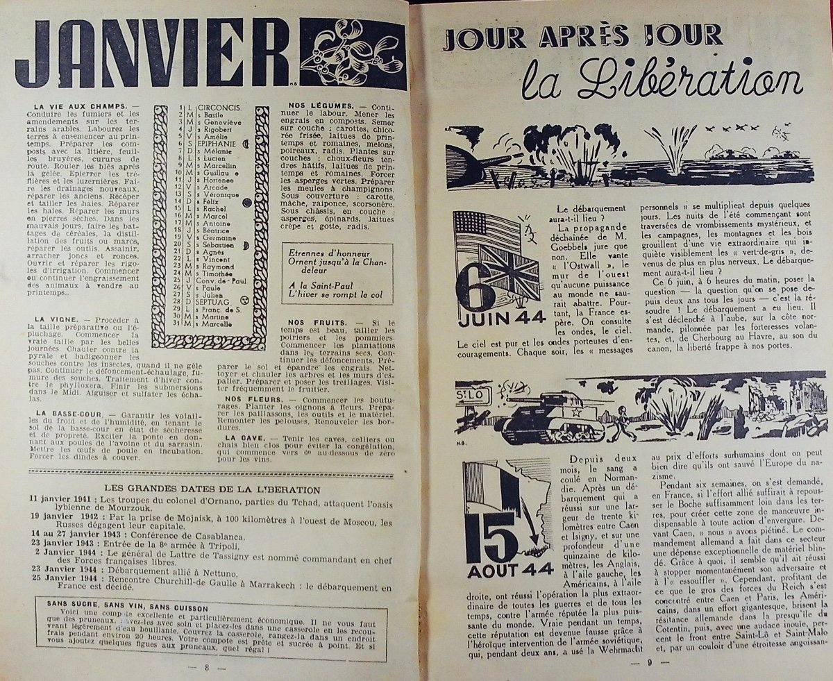 Album souvenir de la Libération édité par l'Est Républicain. Nancy, L'Est Républicain, 1945.-photo-2