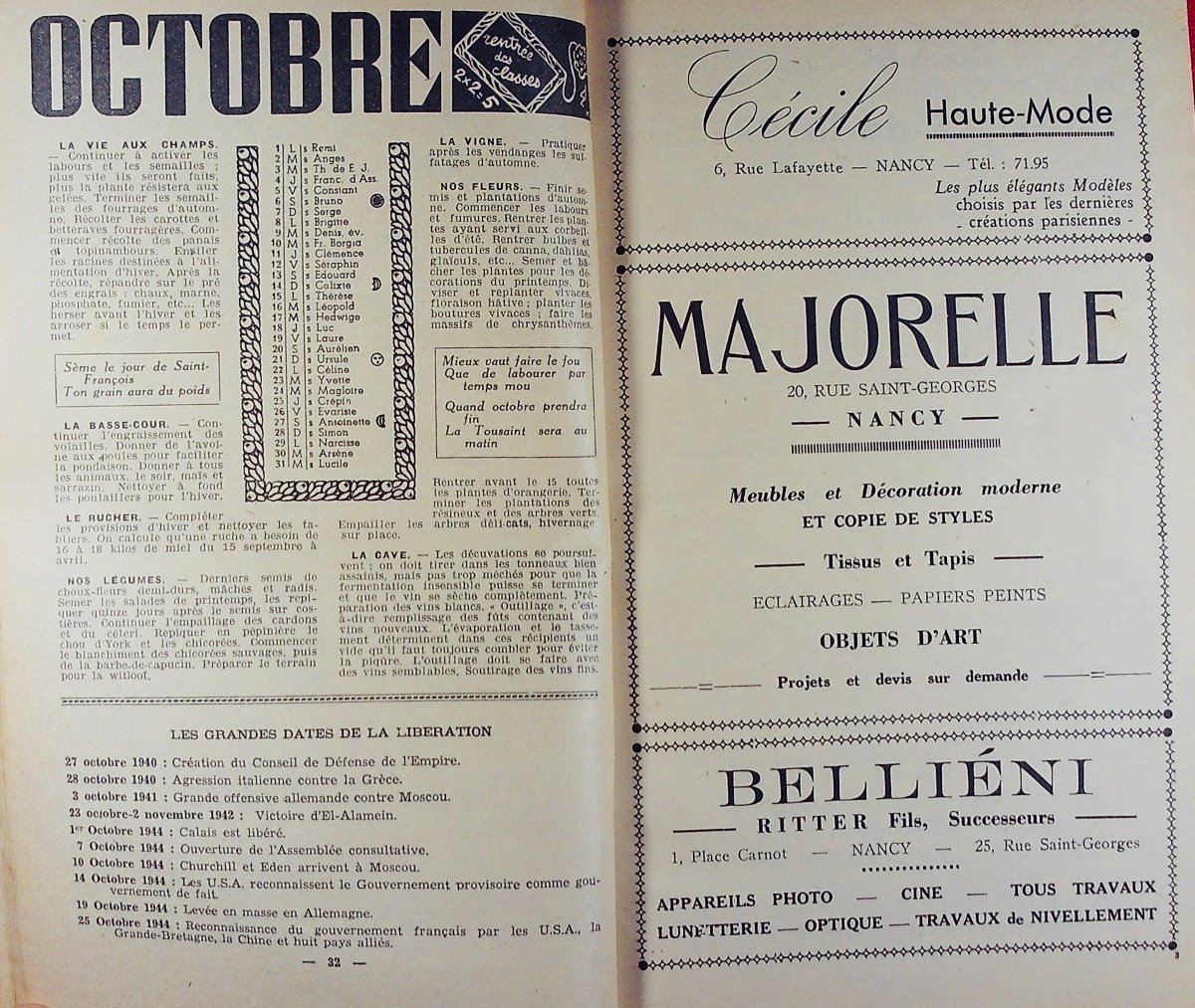 Album souvenir de la Libération édité par l'Est Républicain. Nancy, L'Est Républicain, 1945.-photo-4
