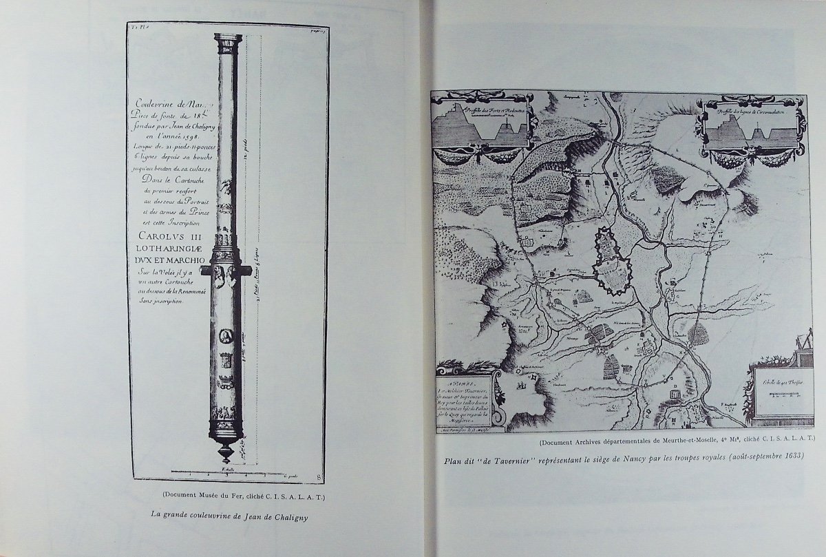 COLLECTIF - L'armée à Nancy (1633-1966). Nancy, Berger-Levrault, 1967, broché.-photo-1
