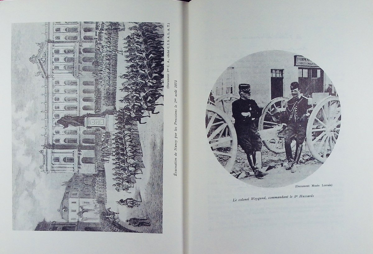 COLLECTIF - L'armée à Nancy (1633-1966). Nancy, Berger-Levrault, 1967, broché.-photo-5