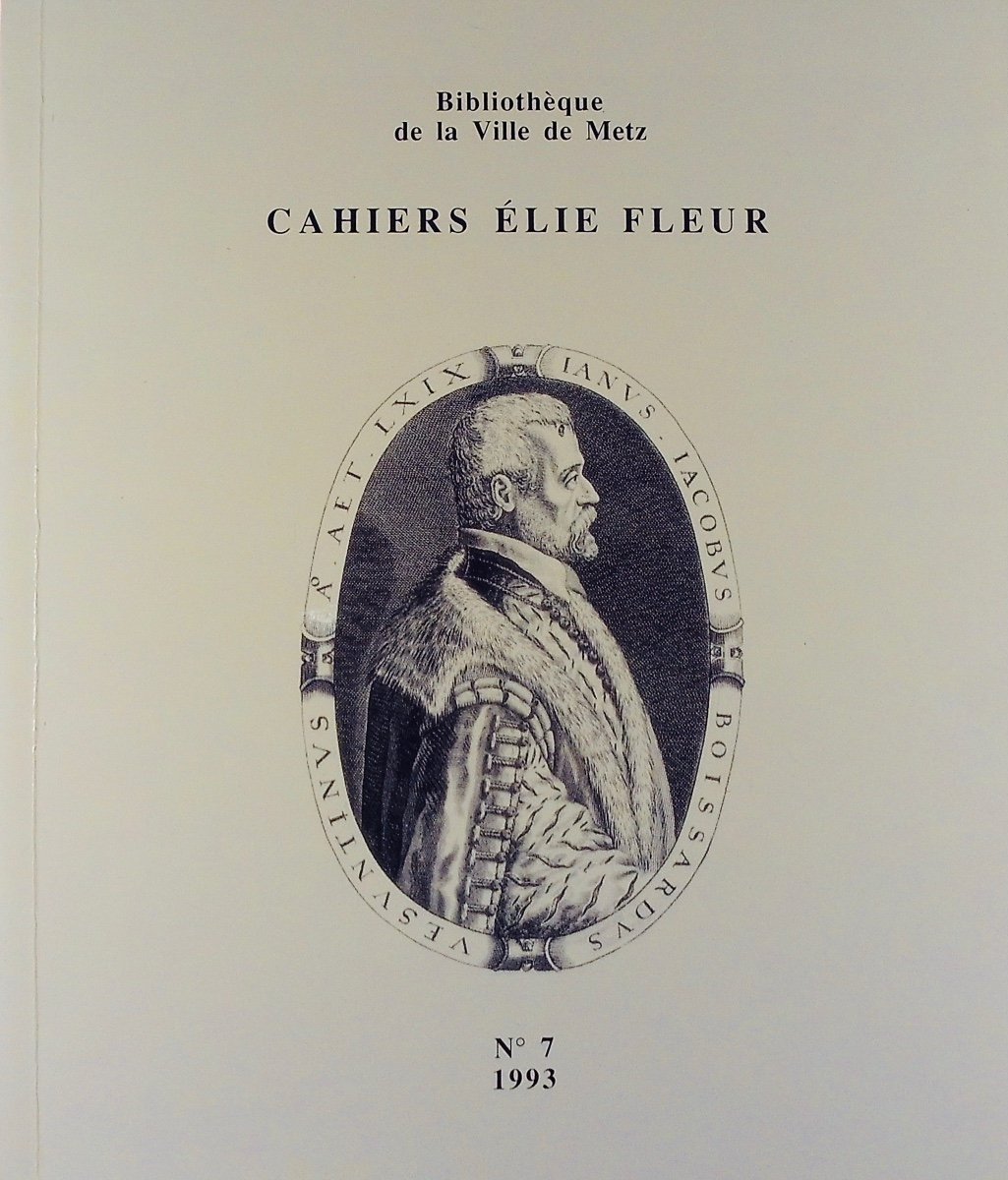 Cahiers Elie Fleur. Metz, Imprimerie Fort Moselle Metz, 1990-2004, 18 volumes brochés.-photo-2