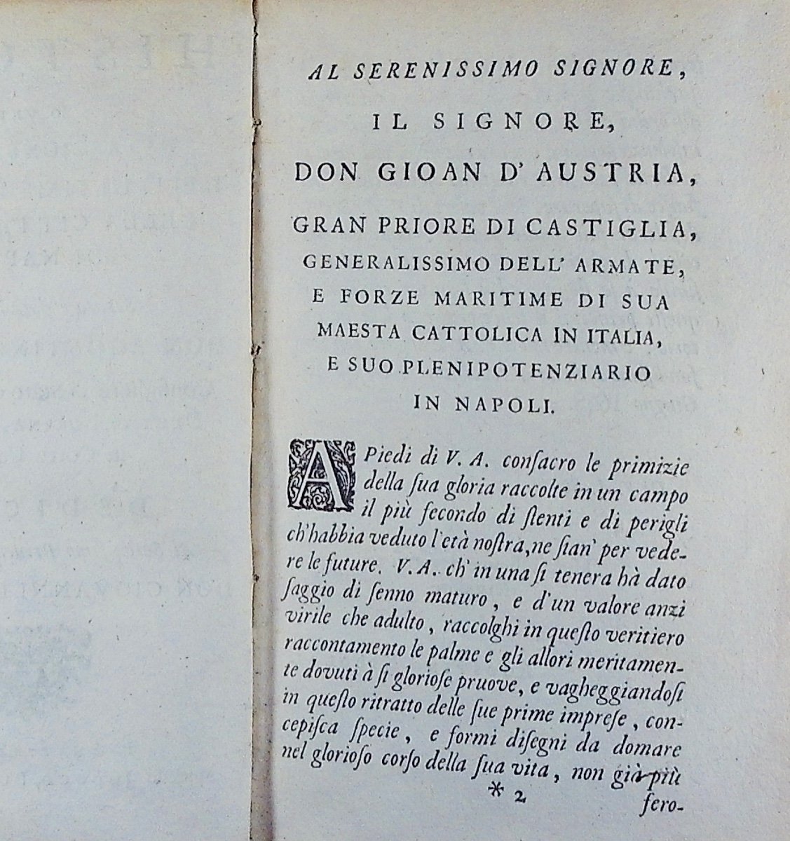 DON NICOLAI - Historia dell' ultime rivoluzione della cita di Napoli. 1660, reliure en vélin.-photo-3