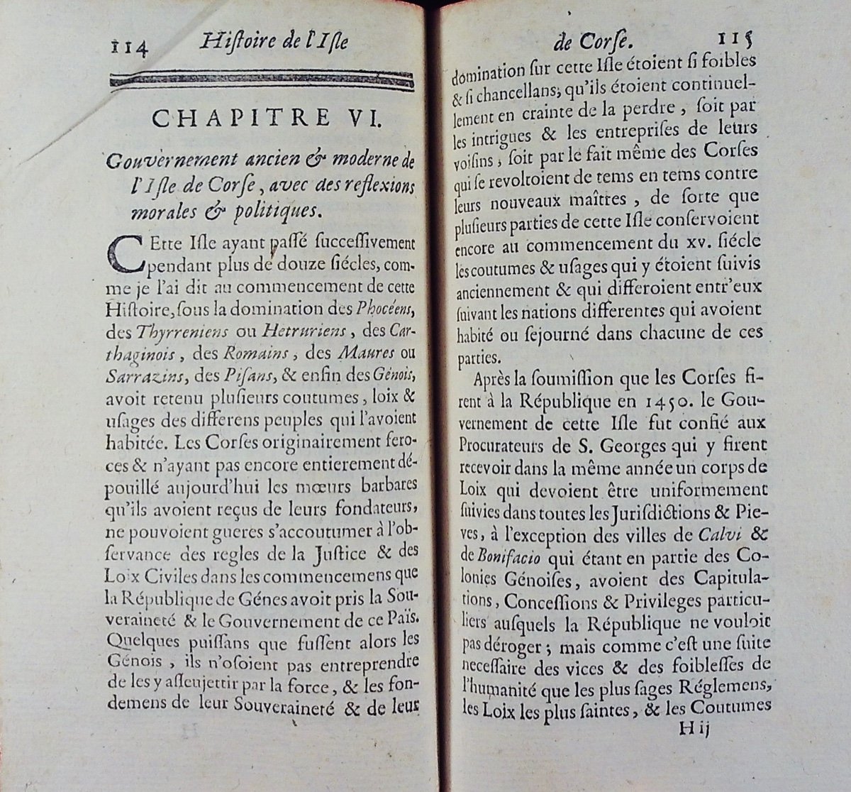 [goury De Champgrand (jean-françois)] - History Of The Island Of Corsica. 1768, Second Edition.-photo-7