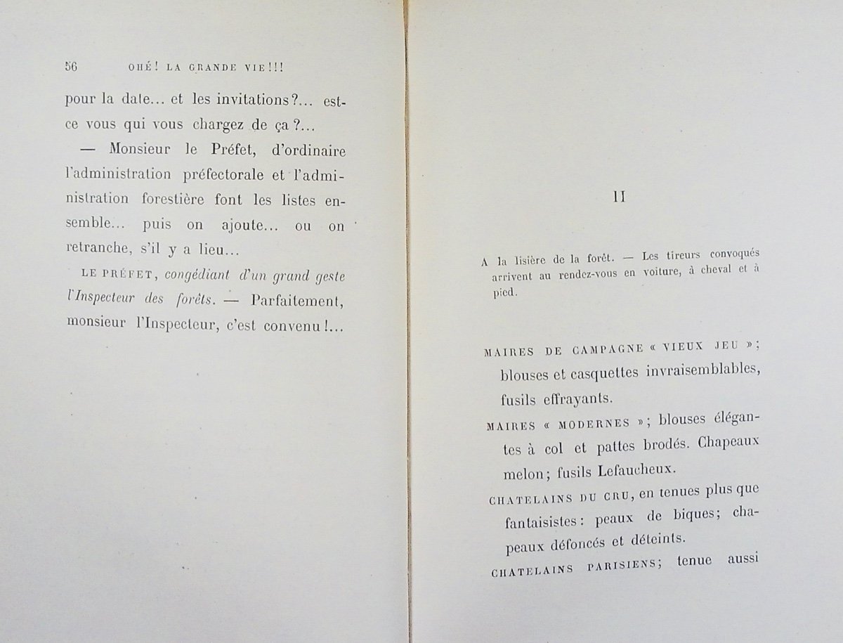 Gyp – Ahoy! The Great Life! ! !. Calmann Lévy, 1891, Purple Morocco Binding Signed Bézard.-photo-5