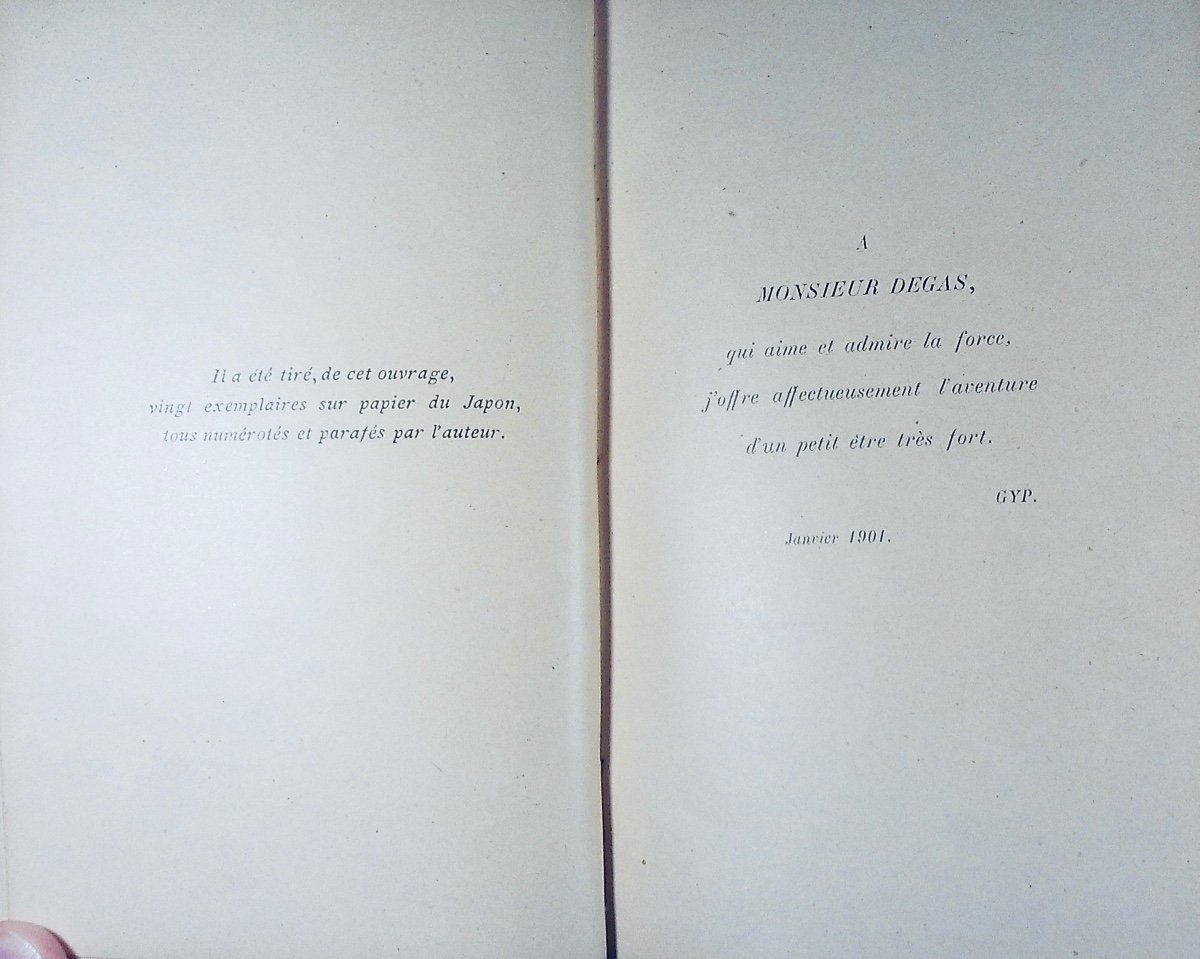 GYP - Le Friquet. Flammarion, 1901, reliure plein maroquin violet signée Bézard, tête dorée.-photo-3