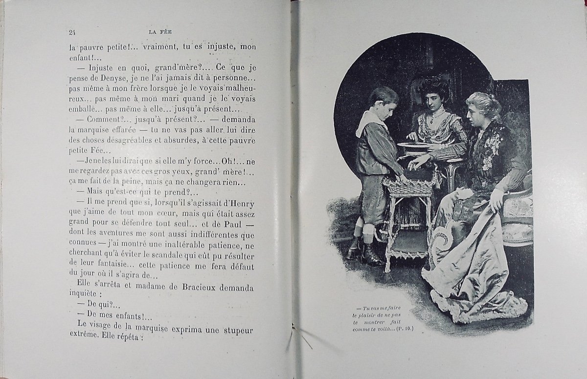 GYP - La Fée. Nilsson - Lamm, 1902, reliure plein maroquin violet signée Bézard, tête dorée.-photo-3