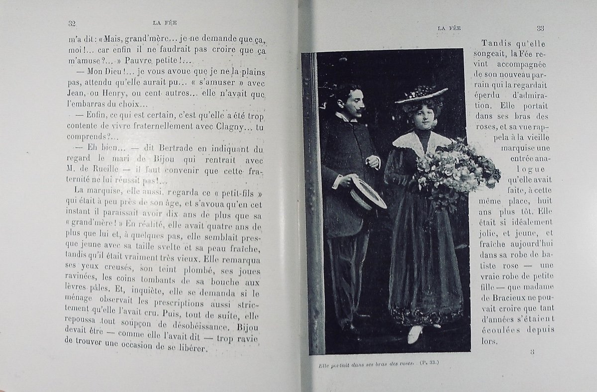 GYP - La Fée. Nilsson - Lamm, 1902, reliure plein maroquin violet signée Bézard, tête dorée.-photo-4