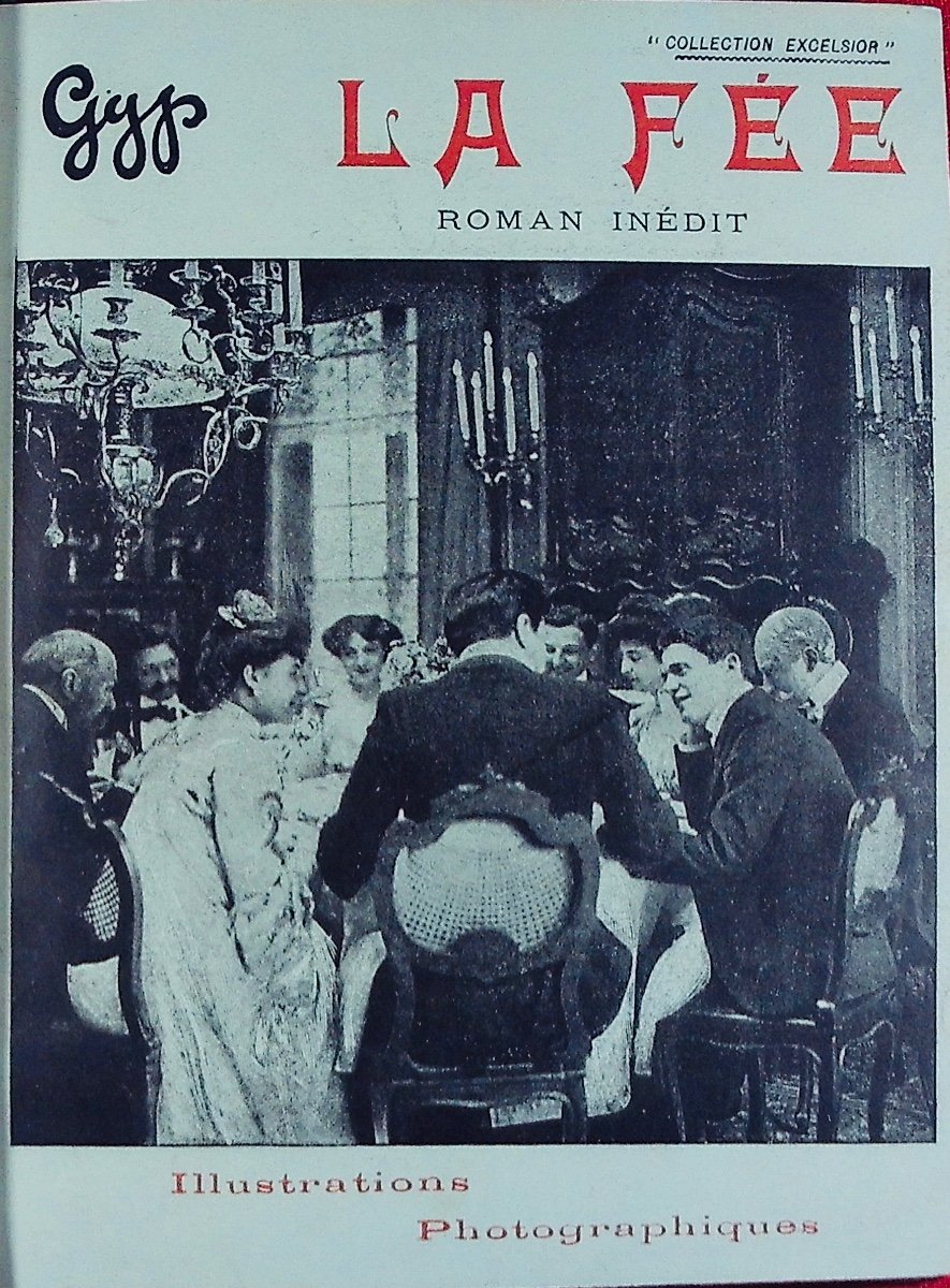 GYP - La Fée. Nilsson - Lamm, 1902, reliure plein maroquin violet signée Bézard, tête dorée.