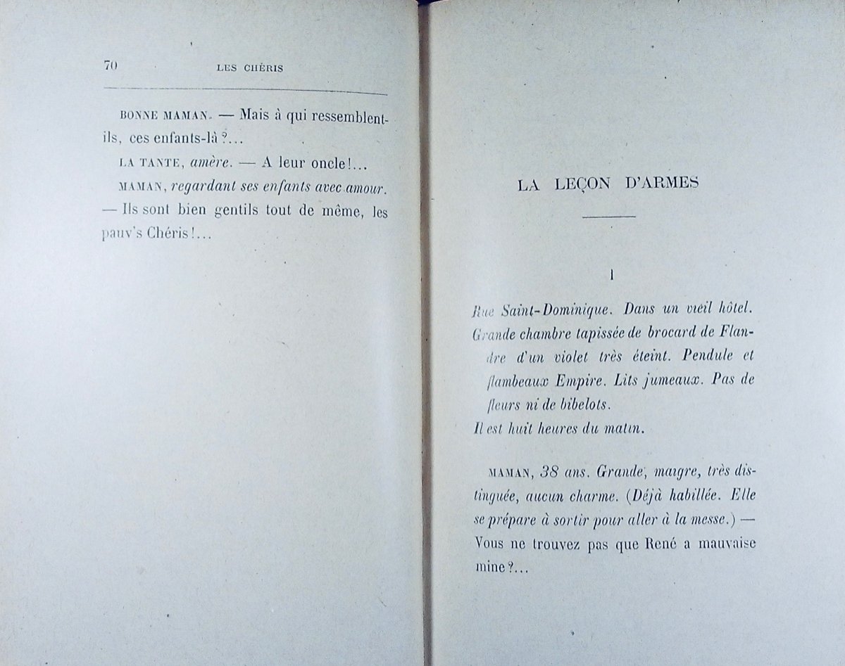 GYP - Les Chéris. Félix Juven, 1903, reliure plein maroquin violet signée Bézard, tête dorée.-photo-4