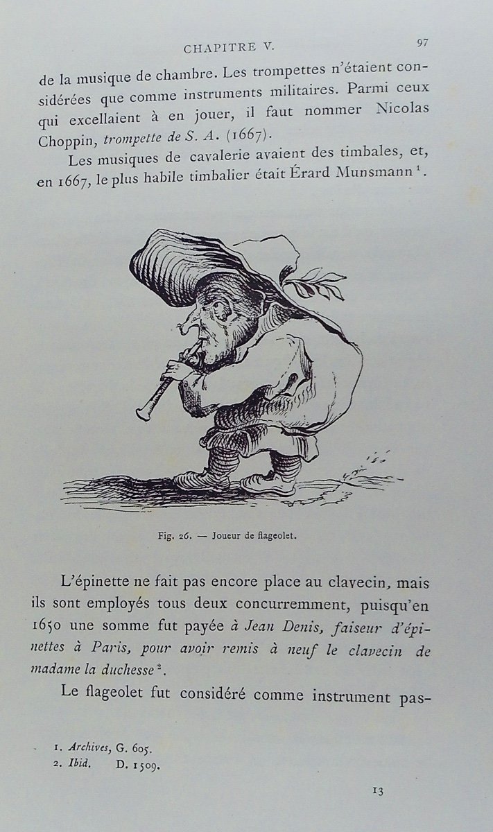 JACQUOT - La Musique en Lorraine. Étude rétrospective d'après les archives locales. 1882, relié-photo-3