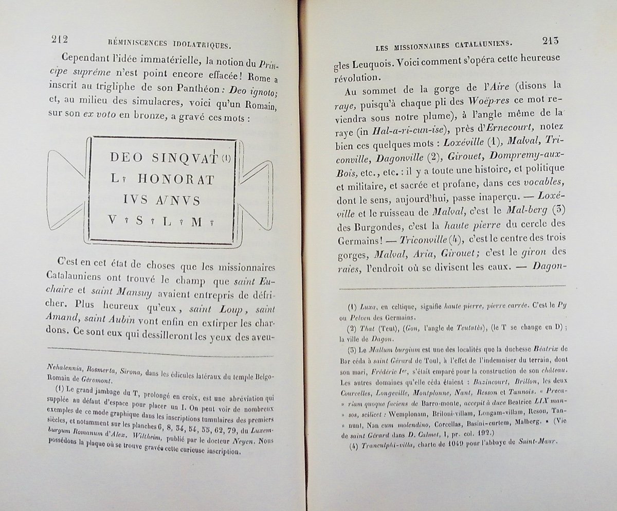 Jeantin - The Marches Of The Ardennes And The Woëpvres. Grimblot, 1853, In Period Binding.-photo-2