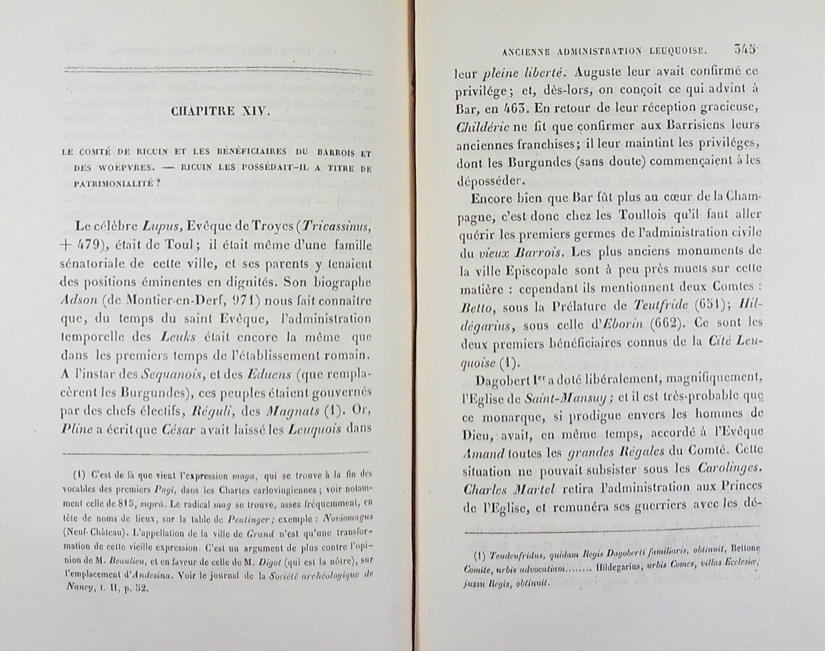 Jeantin - The Marches Of The Ardennes And The Woëpvres. Grimblot, 1853, In Period Binding.-photo-3