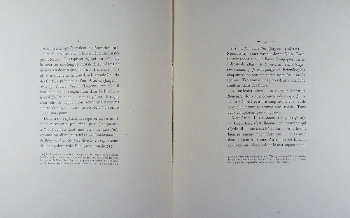 Lallement (louis) - Nancy Seen In Two Hours. Nancy, Crépin-leblond, 1881, Paperback.-photo-3