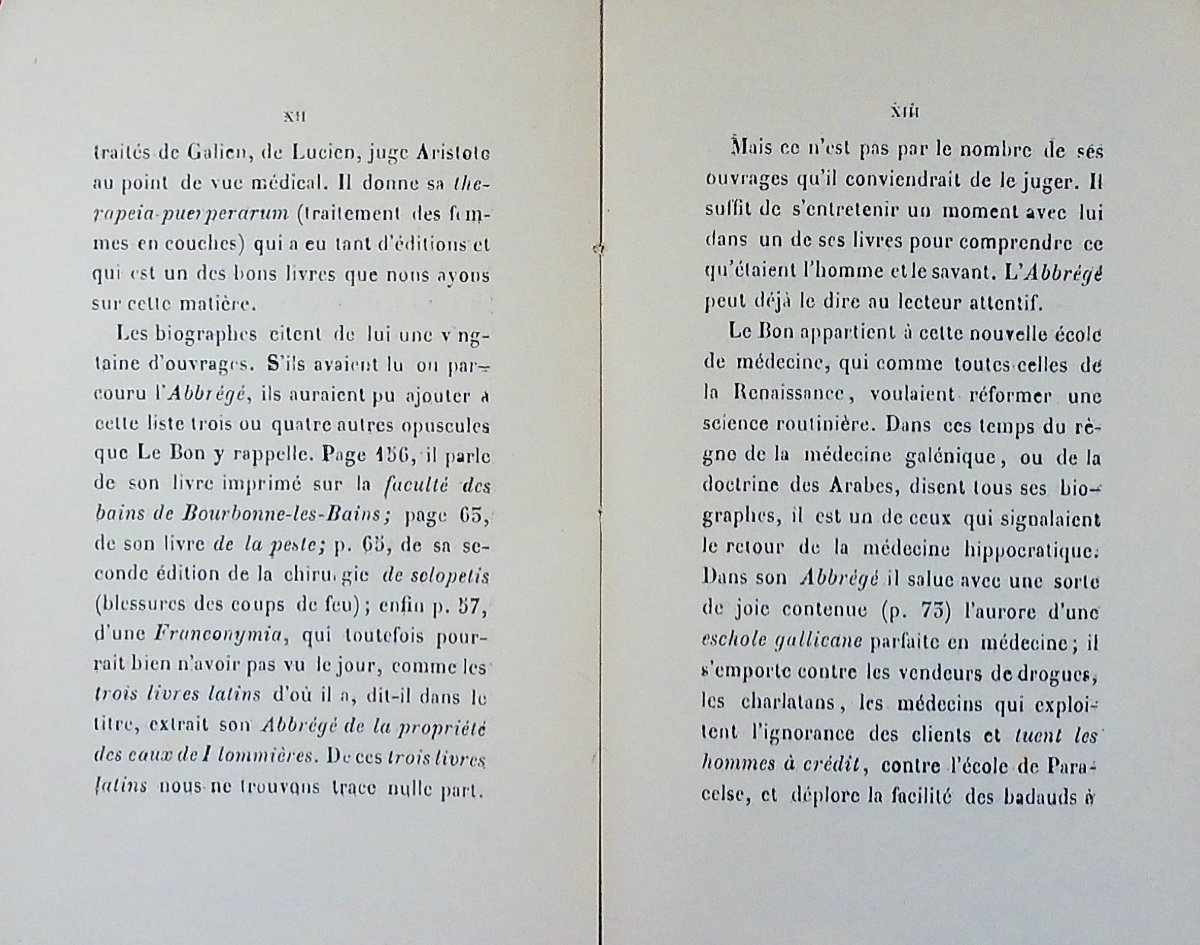 Le Bon (jean) - Summary Of The Ownership Of Plombières Waters. Victor Peyrou, 1869, Paperback.-photo-3