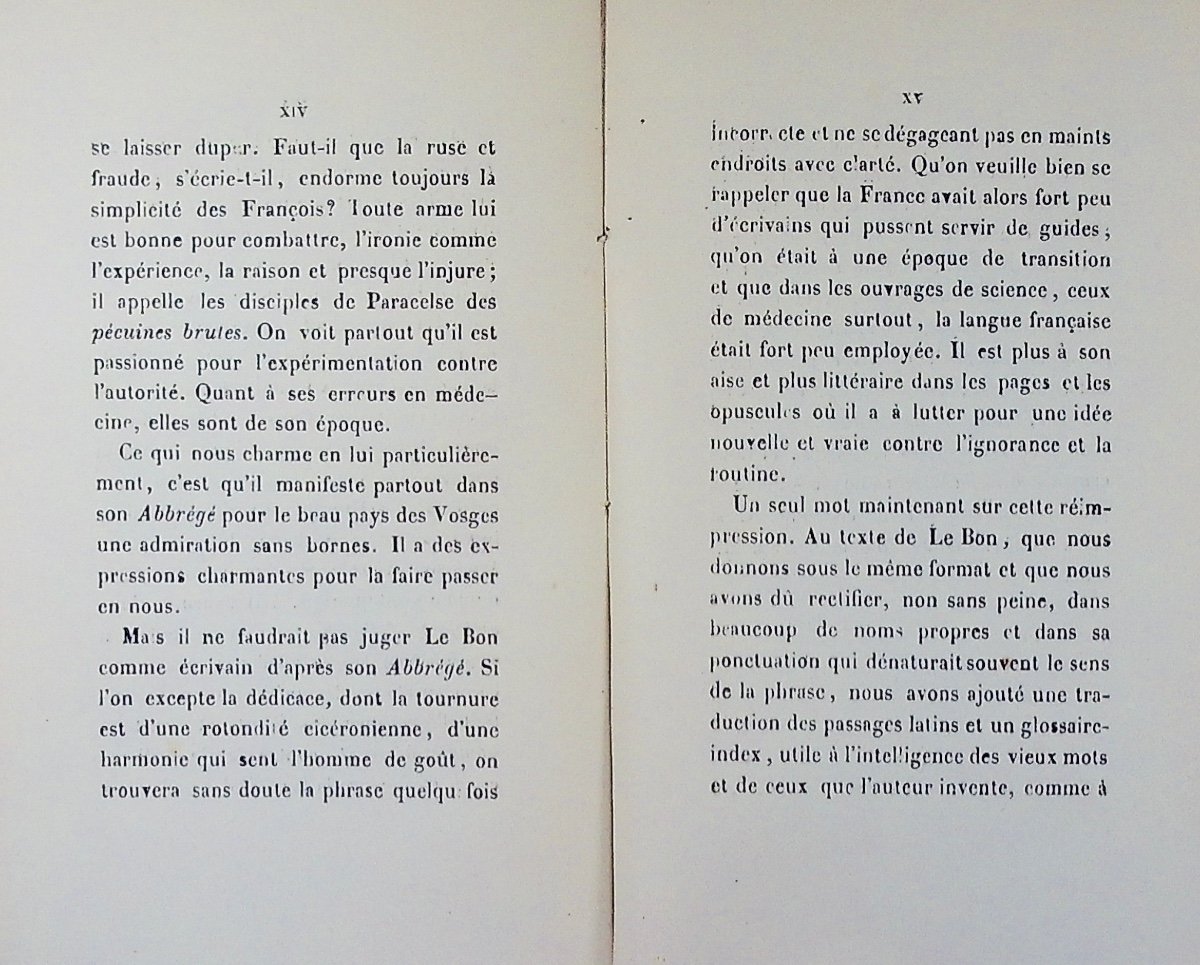 Le Bon (jean) - Summary Of The Ownership Of Plombières Waters. Victor Peyrou, 1869, Paperback.-photo-4