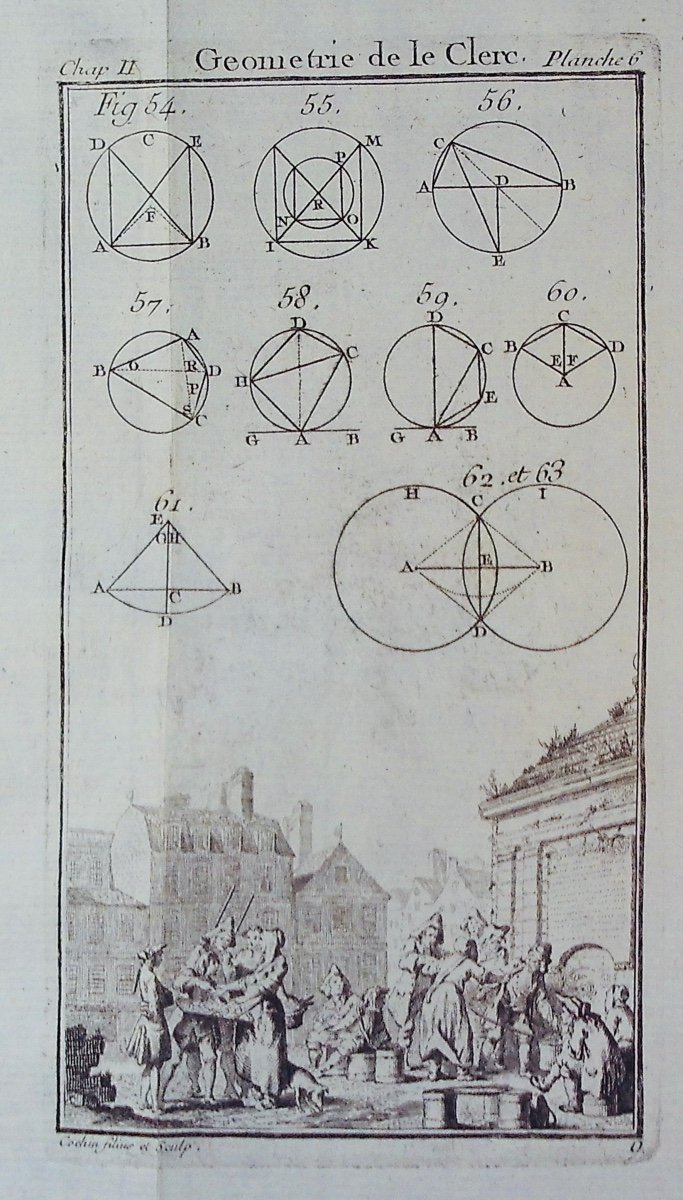 LE CLERC (Sébastien) - Traité de géométrie théorique et pratique, à l'usage des artistes. 1774.-photo-5