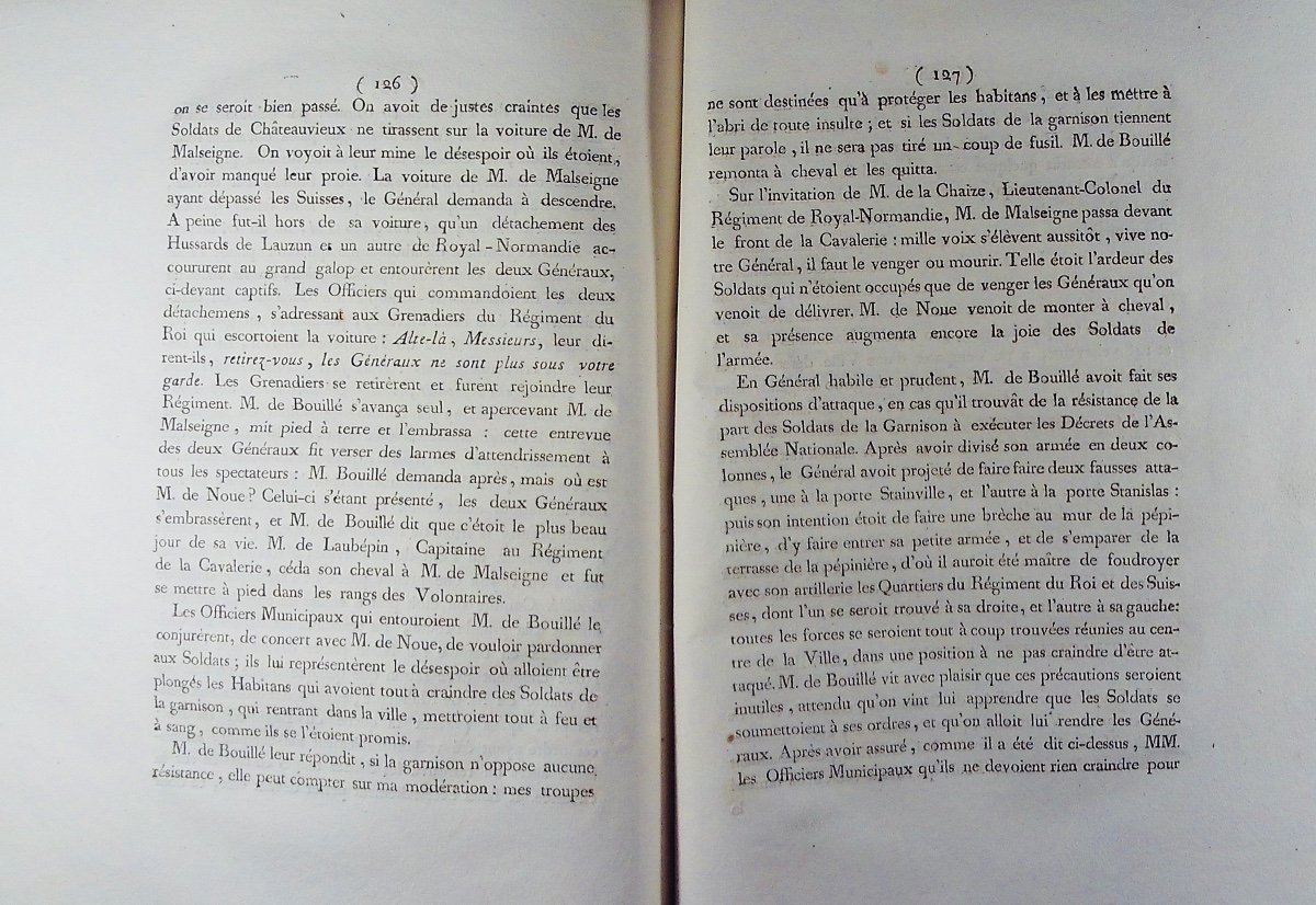 LÉONARD -  Relation exacte et impartiale de ce qui s'est passé à Nancy, le 31 août 1790. -photo-5