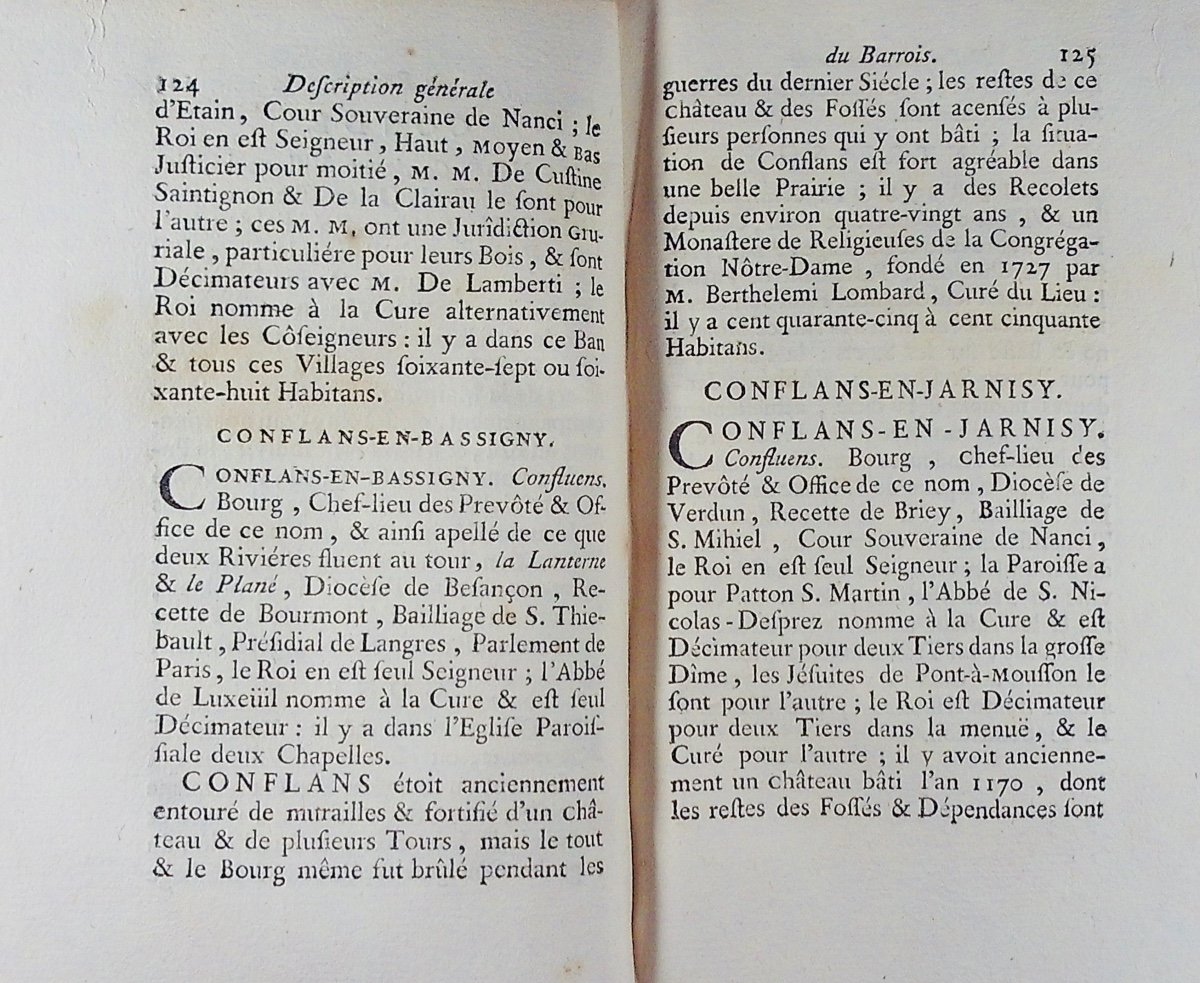 [MAILLET] - Mémoires alphabétiques pour servir à l'histoire, au pouillié du Barrois. 1749.-photo-3