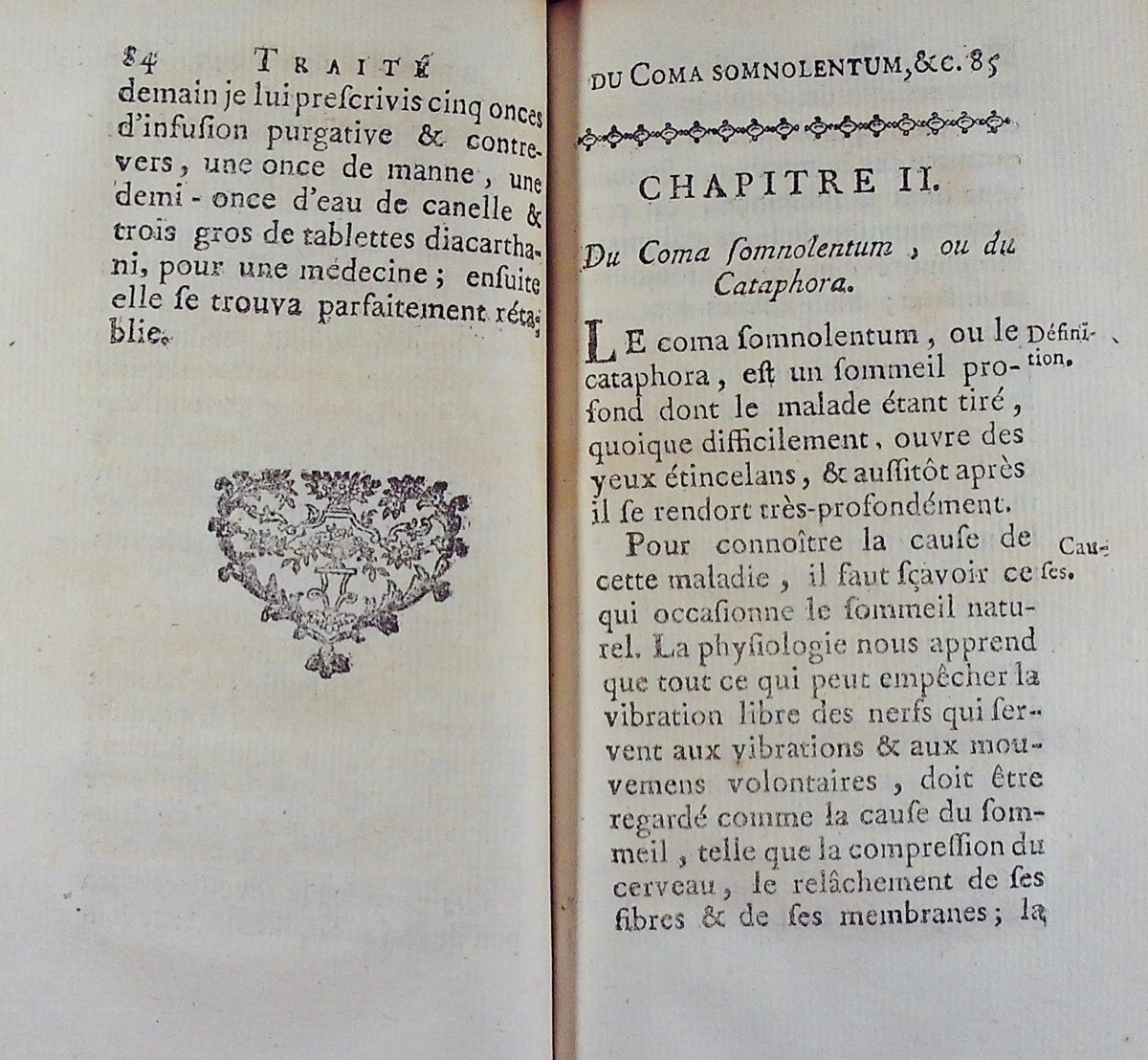 MARQUET - Traité de l'apopléxie paralysie, et autres affections soporeuses. Costard, 1770.-photo-1