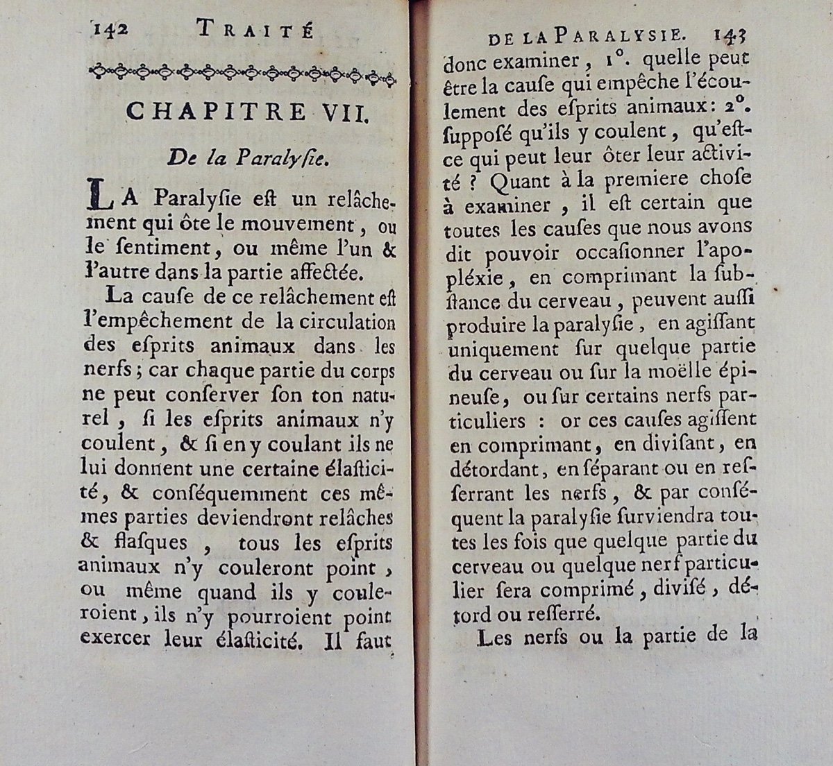 MARQUET - Traité de l'apopléxie paralysie, et autres affections soporeuses. Costard, 1770.-photo-3