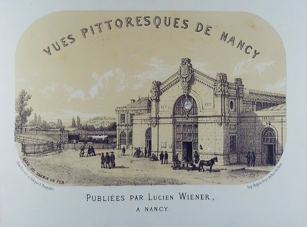 Maugendre (a.) - Views Of Nancy. Nancy, Wiener, Around 1880. Paperback.