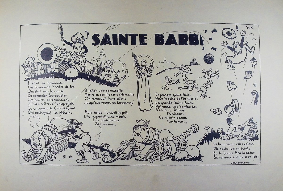 MORETTE (Jean) - Contes de Mirabelle. Le Républicain Lorrain, 1956, illustré par l'auteur.-photo-1