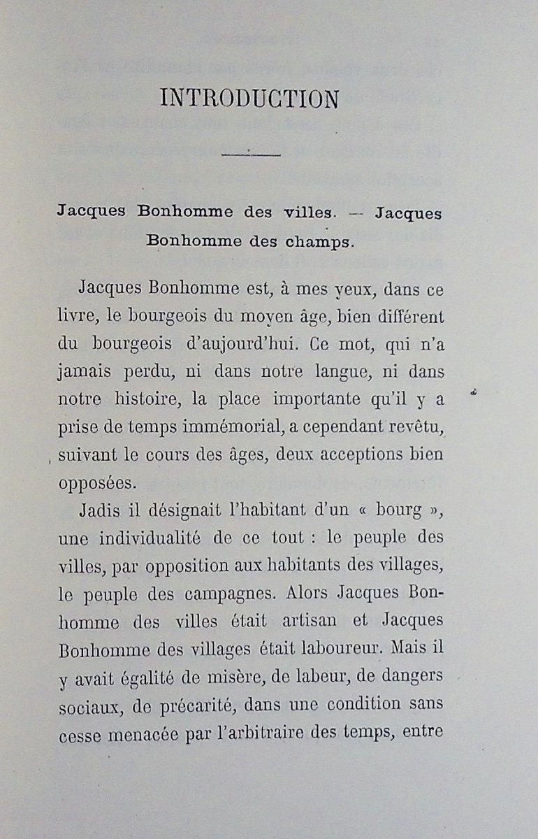 MUNIER-JOLAIN - L'ancien régime dans une bourgeoisie lorraine. Étude historique. 1885, broché.-photo-1