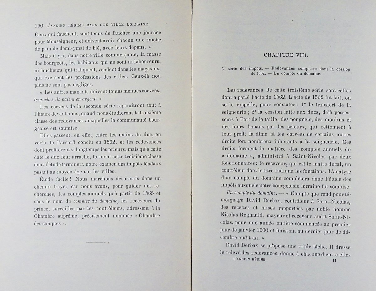 Munier-jolain - The Old Regime In A Lorraine Bourgeoisie. Historical Study. 1885, Paperback.-photo-7