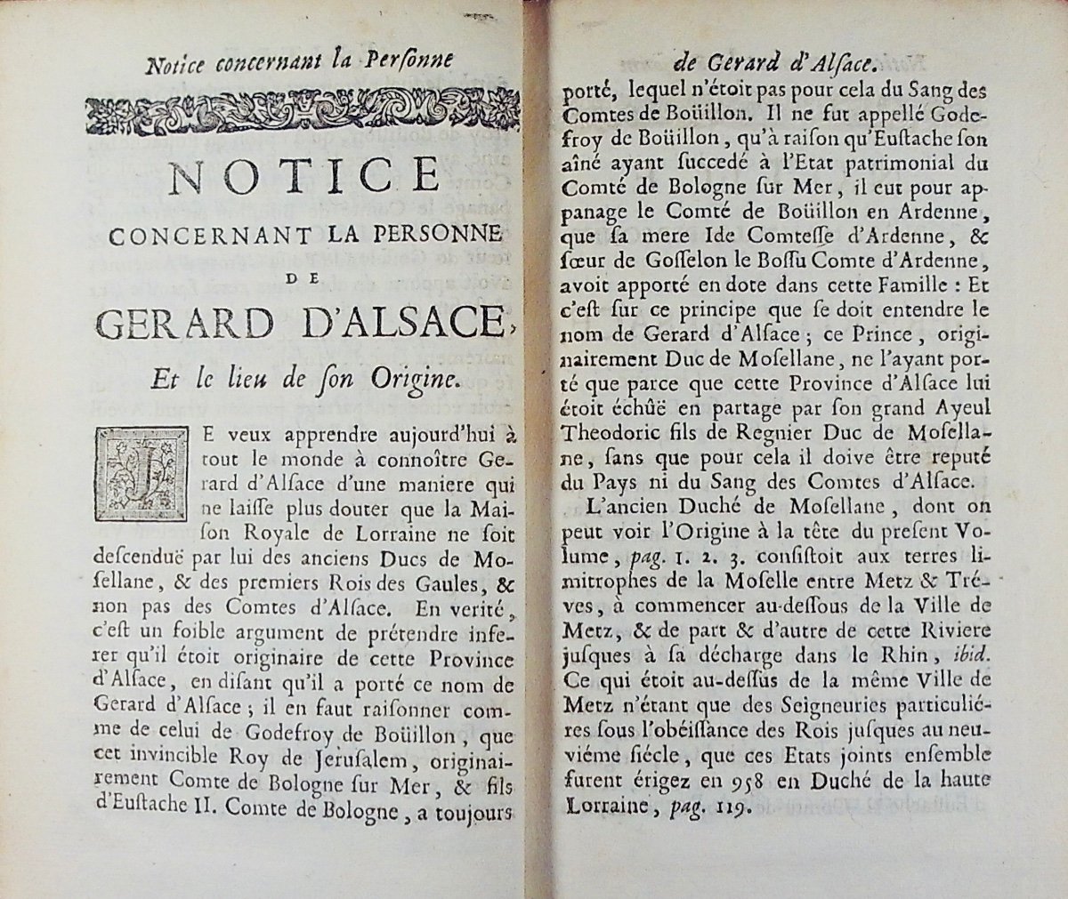 Mussey (jean De) - Ancient And Modern Lorraine Or The Ancient Duchy Of Moselle. 1712.-photo-3