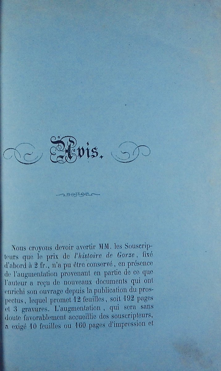 Nimsgern - History Of The Town And Country Of Gorze. Metz, Lecouteux, 1853, Old Binding.-photo-2