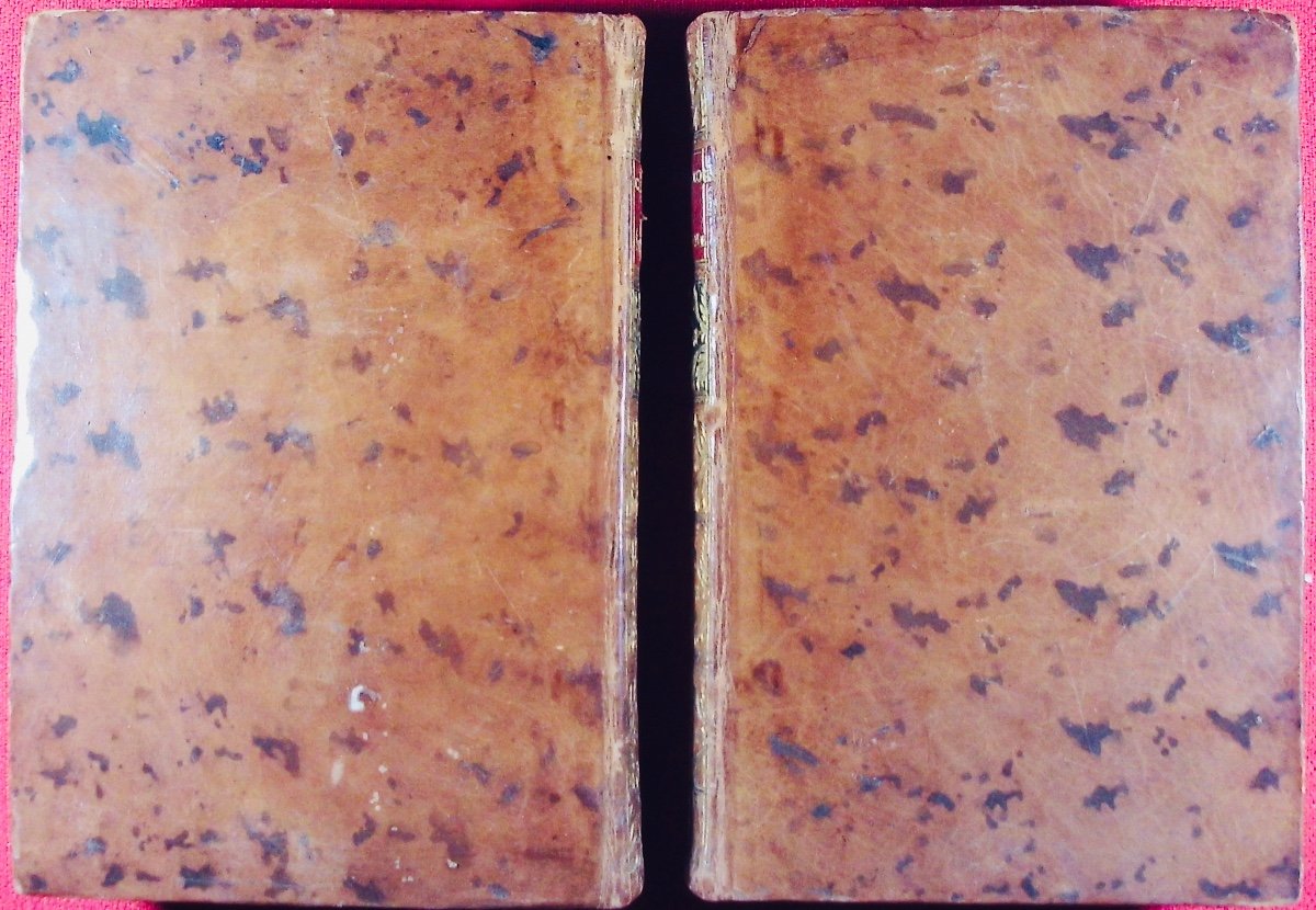 Henriquez - Chronological Summary Of The History Of Lorraine. Moutard, 1775, Contemporary Binding, 2 Vols.-photo-7