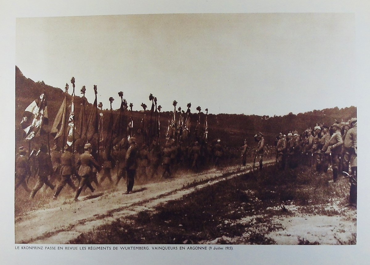 PÉRICARD (Jacques) - Verdun 1914 - 1918. Librairie de France, 1934, cartonnage d'éditeur.-photo-7