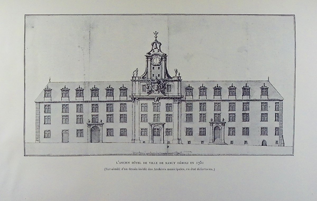 PFISTER - Histoire de Nancy. Berger-Levrault & Cie Libraires-Editeurs, 1902, exemplaire n°4/15.-photo-5