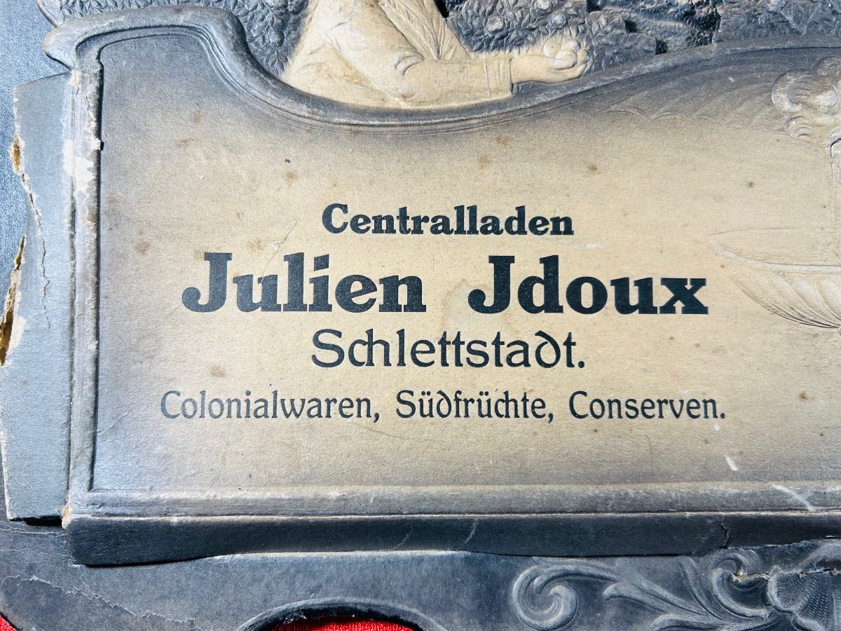 [advertising Document Holder] - Idoux - Central Charging Julien Idoux Schlettstadt. Circa 1890.-photo-5