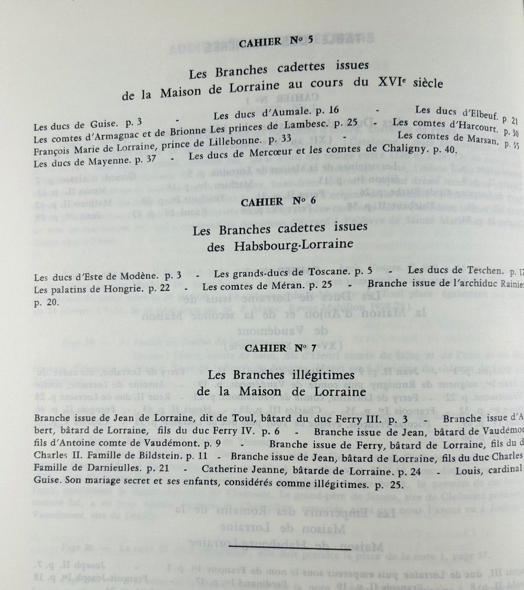 POULL (Georges) - La Maison ducale de Lorraine. Étude historique. Rupt-Sur-Moselle, 1968, relié-photo-3