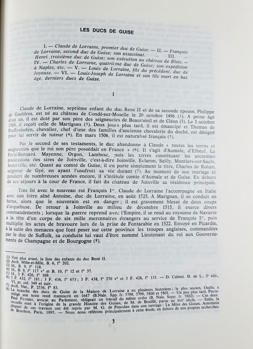 POULL (Georges) - La Maison ducale de Lorraine. Étude historique. Rupt-Sur-Moselle, 1968, relié-photo-2