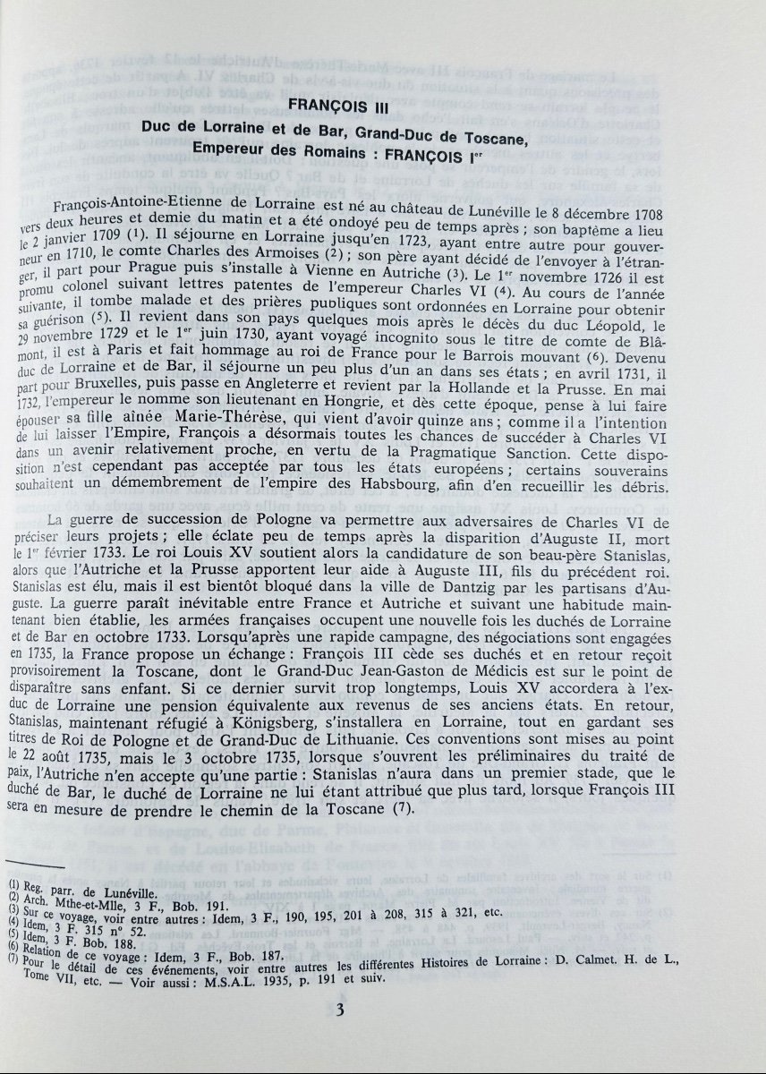 POULL (Georges) - La Maison ducale de Lorraine. Étude historique. Rupt-Sur-Moselle, 1968, relié-photo-5
