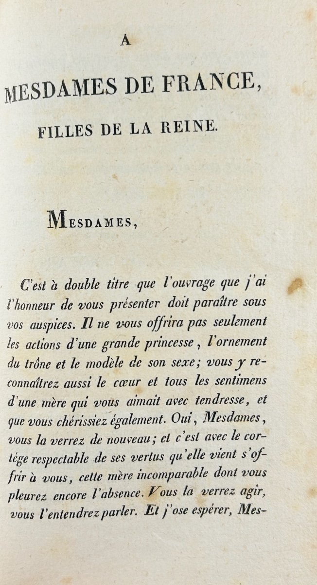 Proyart (l'abbé) - Life Of The Queen Of France Marie Lecksinska, Princess Of Poland. 1826.-photo-1