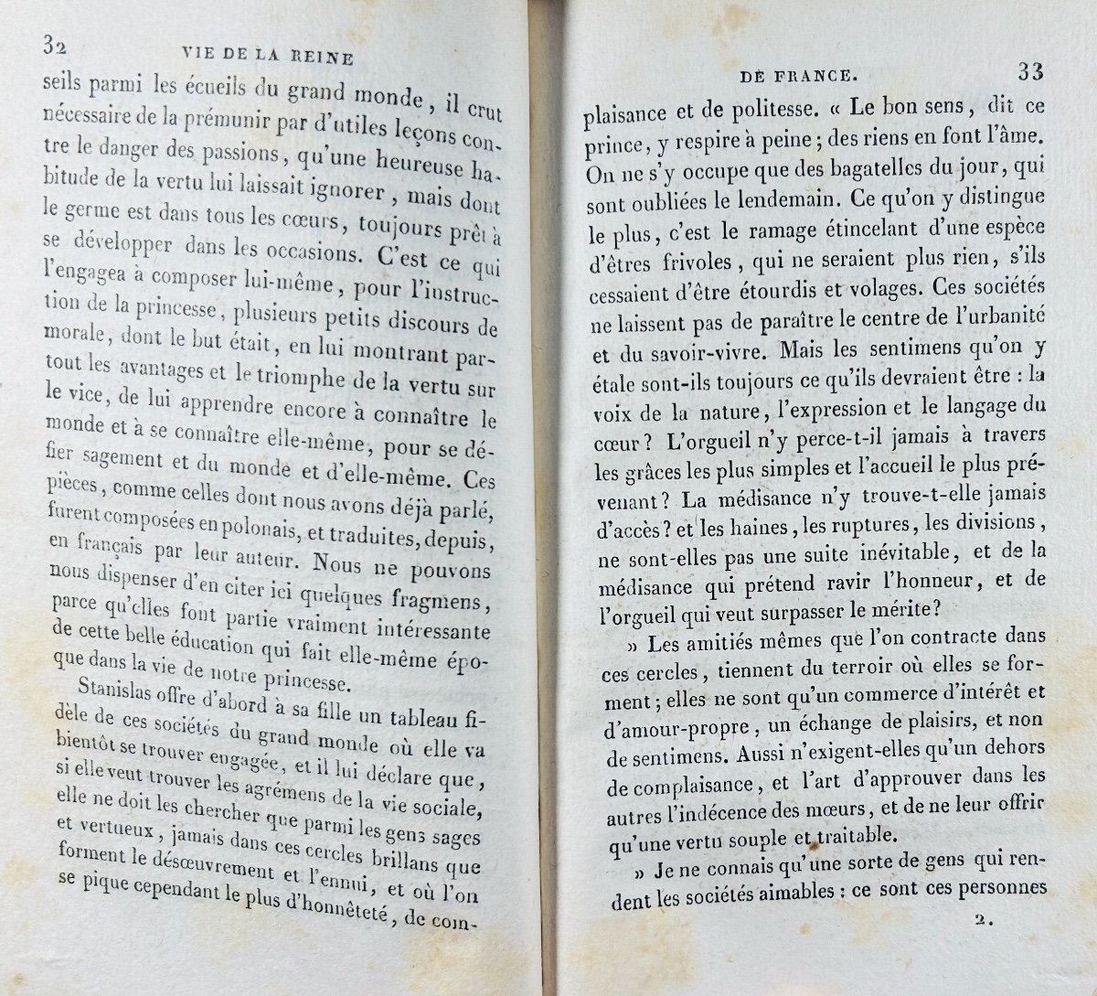 Proyart (l'abbé) - Life Of The Queen Of France Marie Lecksinska, Princess Of Poland. 1826.-photo-3