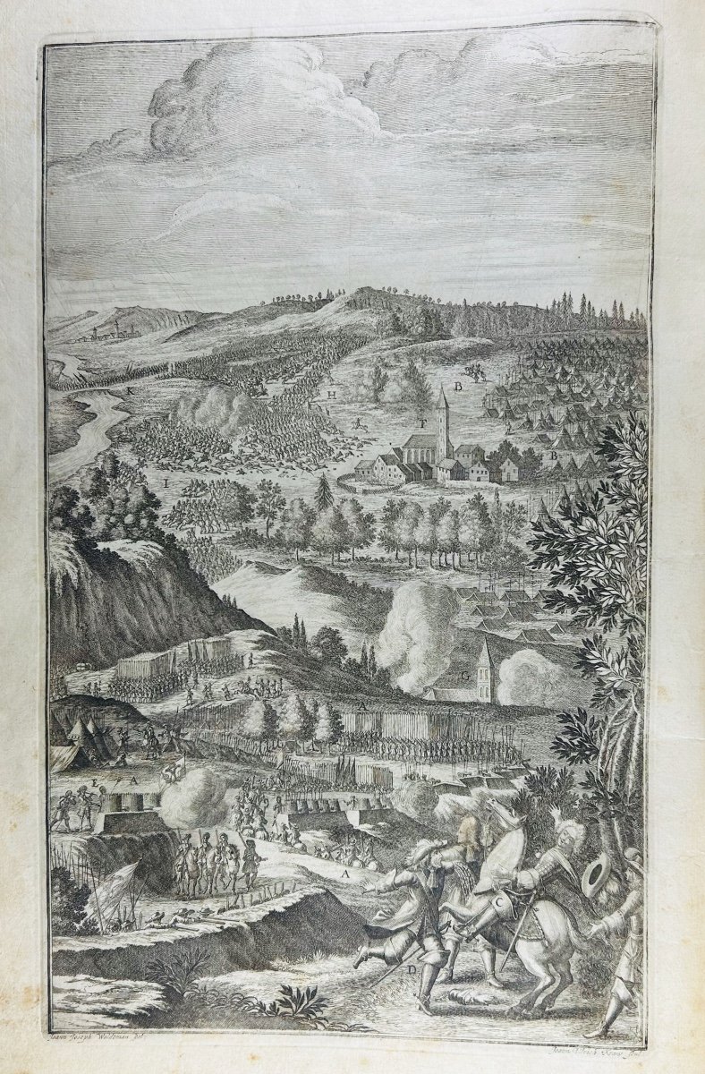 Abrégé Historique Et Iconographique De La Vie De Charles V Duc De Lorraine. 1701, 28 Planches.-photo-3