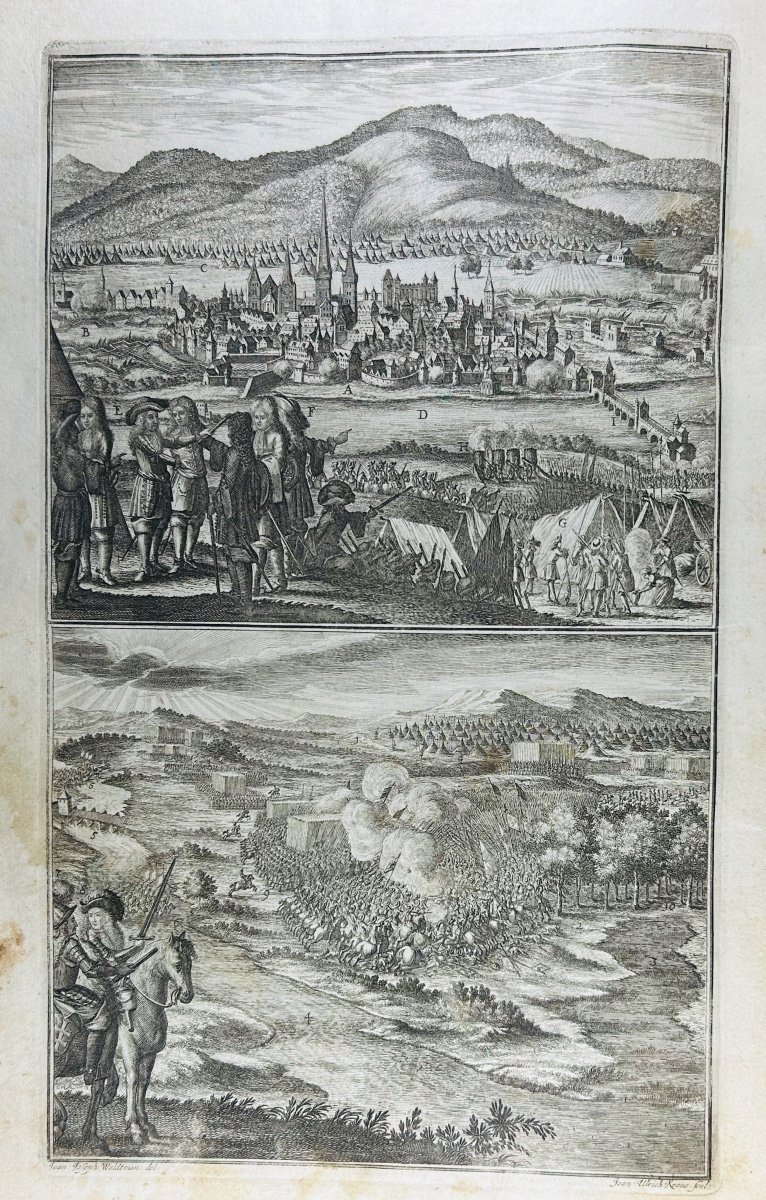 Abrégé Historique Et Iconographique De La Vie De Charles V Duc De Lorraine. 1701, 28 Planches.-photo-4