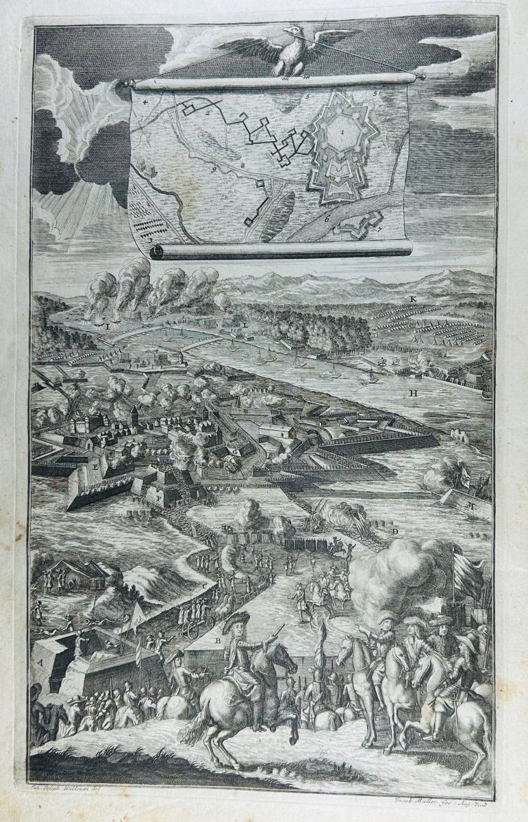 Abrégé Historique Et Iconographique De La Vie De Charles V Duc De Lorraine. 1701, 28 Planches.-photo-5