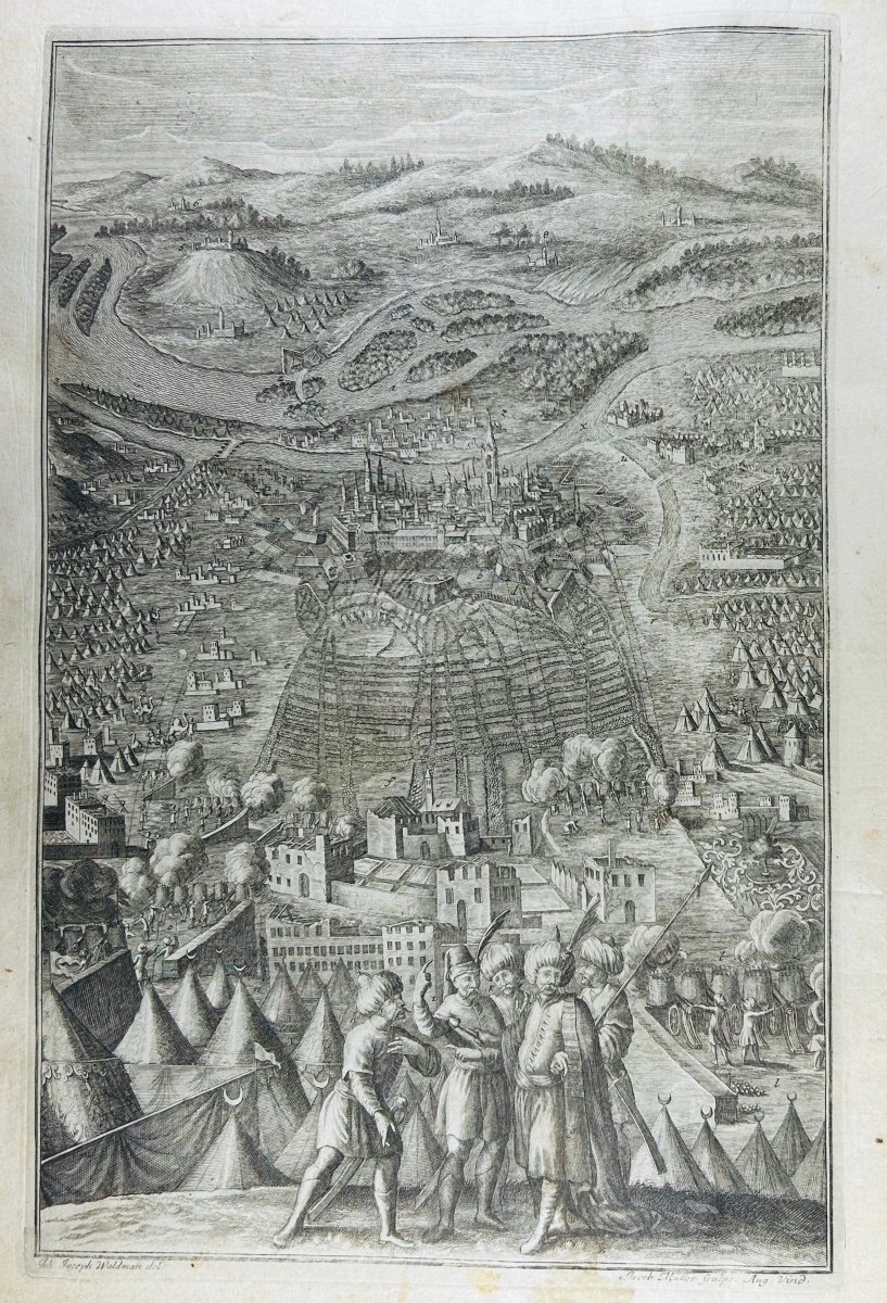 Abrégé Historique Et Iconographique De La Vie De Charles V Duc De Lorraine. 1701, 28 Planches.-photo-7