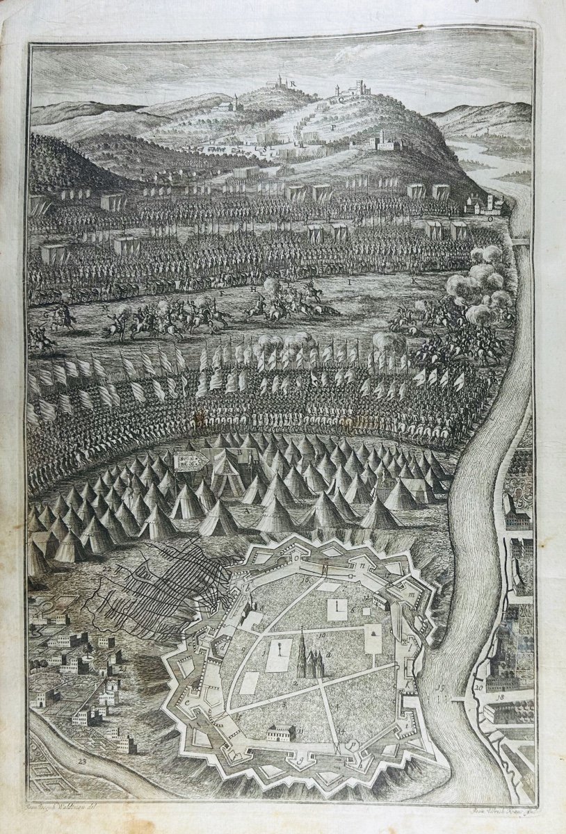 Abrégé Historique Et Iconographique De La Vie De Charles V Duc De Lorraine. 1701, 28 Planches.-photo-8