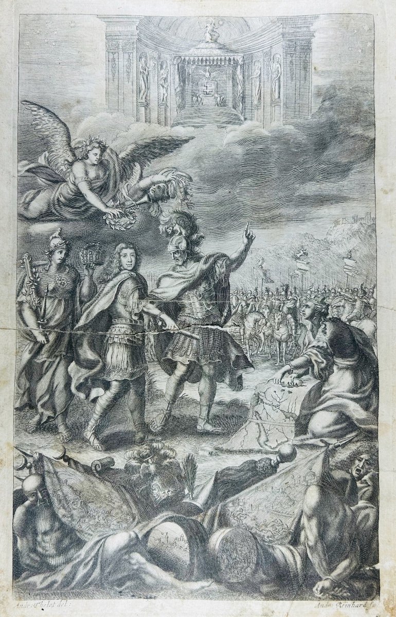 Historical And Iconographic Summary Of The Life Of Charles V, Duke Of Lorraine. 1701, 28 Plates.