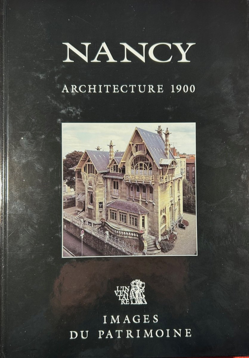 ROUSSEL (Francis) - Nancy, architecture 1900. Éditions Serpenoise, 1998, 3 volumes sous coffret-photo-3