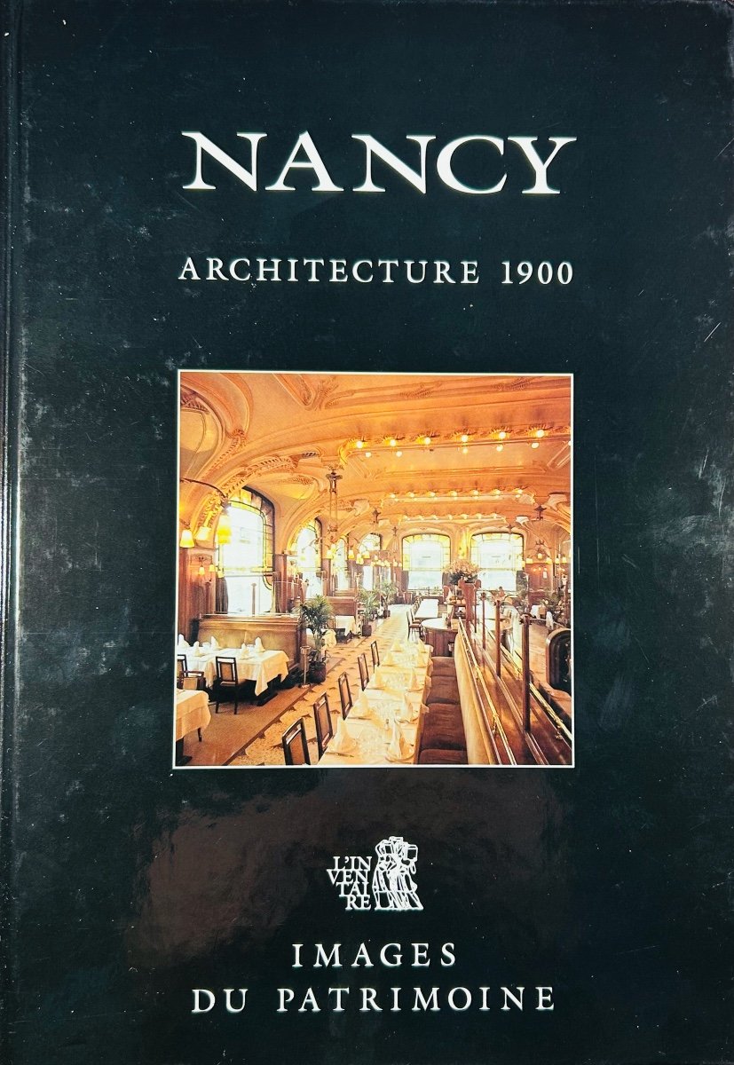 ROUSSEL (Francis) - Nancy, architecture 1900. Éditions Serpenoise, 1998, 3 volumes sous coffret-photo-4